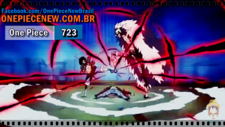 One Piece 723 - Uma colisão de haki! Luffy VS Doflamingo!!